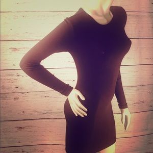 NWT! H&M Brown Long Sleeve Dress Sz XS